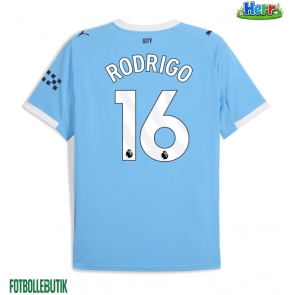 Manchester City Rodri Hernandez #16 Hemmatröja 2025-26 Kortärmad